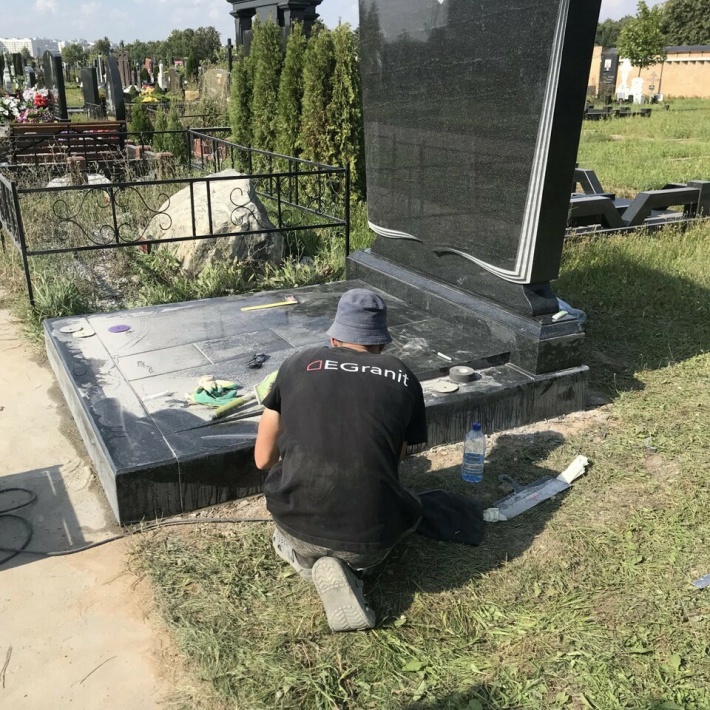Фото Как установить памятник на могилу самостоятельно